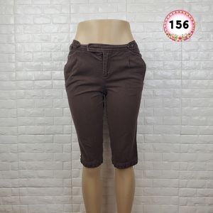 a.n.a 6p brown capri short ( 5 for $20 )